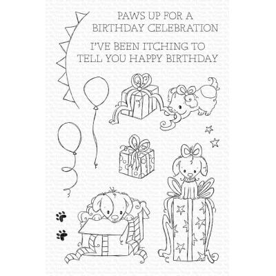 My Favorite Things Clear Stamps - Itching To Tell You Happy Birthday
